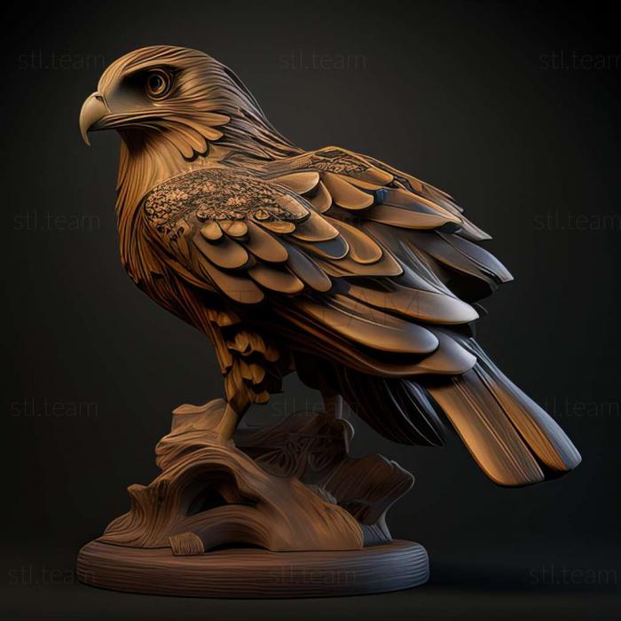 3D model Bird Of Prey (STL)